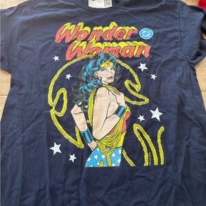 NWT Wonder Woman Navy Blue Graphic Tee
